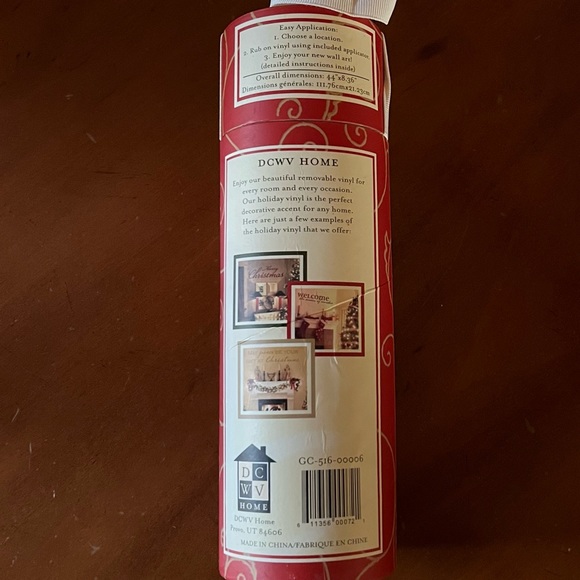 “May Your Days Be Merry and Bright” Removable Vinyl Lettering Decal - Picture 2 of 4